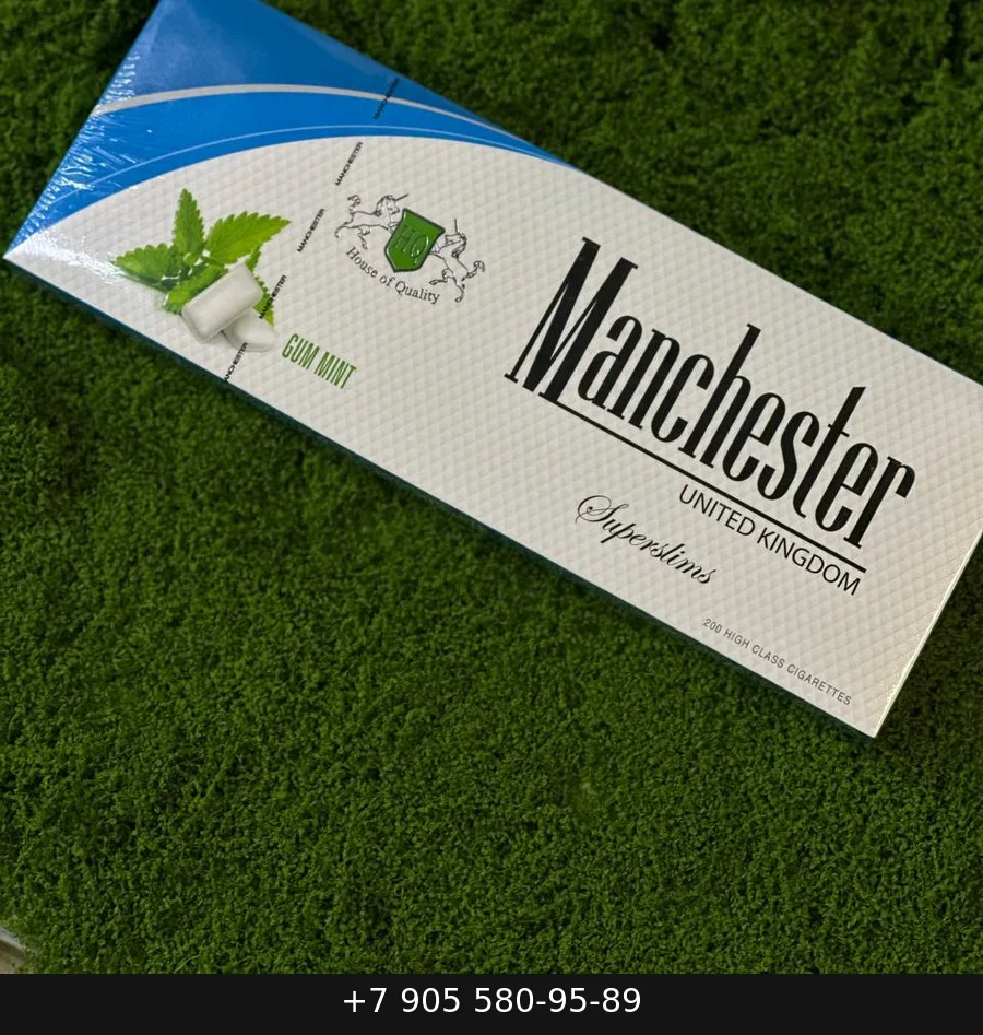 Manchester SuperSlims Вишня купить оптом — цена за блок