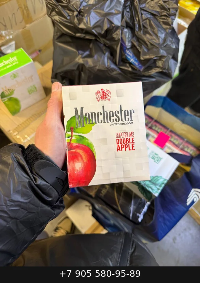 Manchester SuperSlims Манго Мята кнопка купить оптом — цена за блок