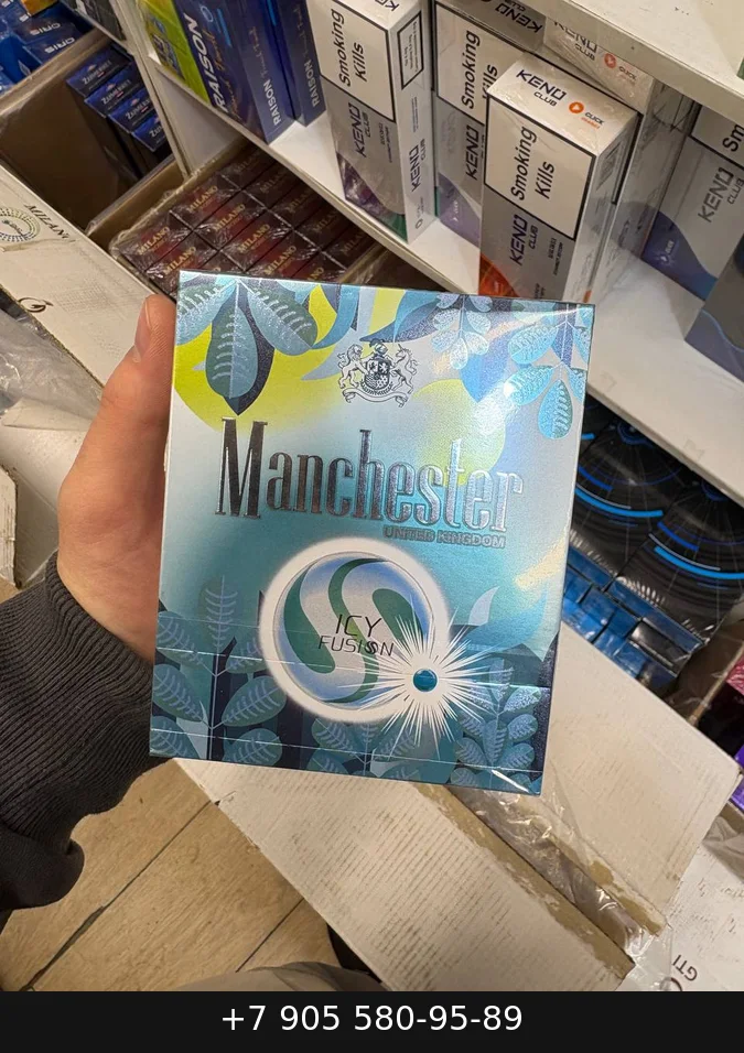 Manchester Red Blast (Манчестер Ред Бласт Кнопка Клубника) купить оптом — цена за блок